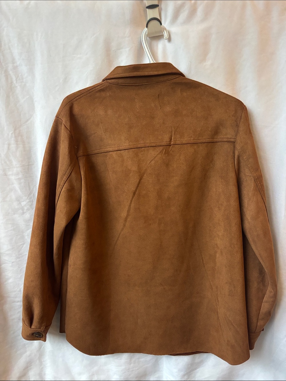 Suede Shacket Jacket - Picture 7 of 8